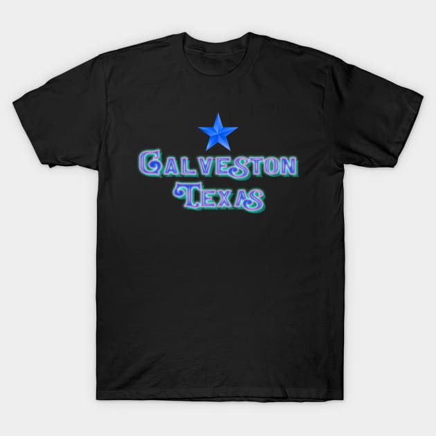 Galveston Texas T-Shirt by rc1ark